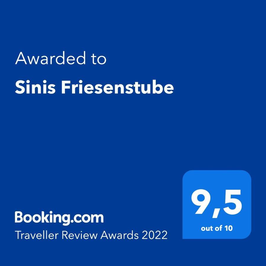 Apartament Sinis Friesenstube Zwischenbergen Zewnętrze zdjęcie